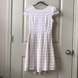 Lace White Dress